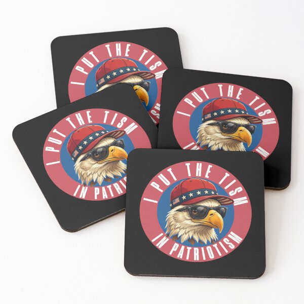Item preview, I Put The Tism in Patriotism Athletic Eagle designed and sold by TheEndDesign.