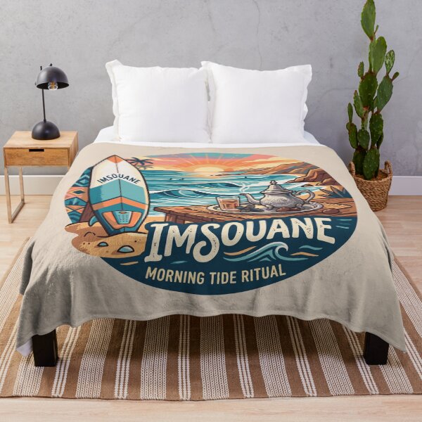 Item preview, Imsouane Morocco, Surf, Tea & Atlantic Coastal Vibes designed and sold by bihtti.