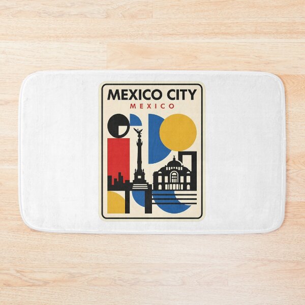Item preview, Mexico City Vintage Geometric Travel Architecture designed and sold by k3rstman1.