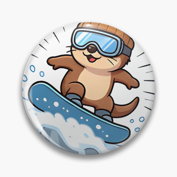 Item preview, snowboarding cuteness designed and sold by ud99tidjaha.