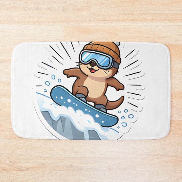 Item preview, snowboarding cuteness designed and sold by ud99tidjaha.