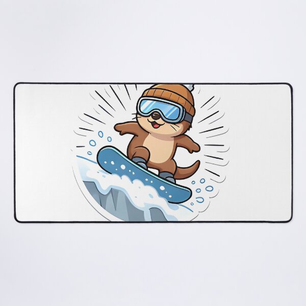 Item preview, snowboarding cuteness designed and sold by ud99tidjaha.