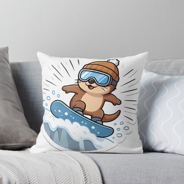 Item preview, snowboarding cuteness designed and sold by ud99tidjaha.