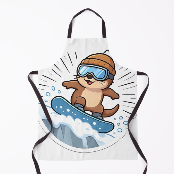 Item preview, snowboarding cuteness designed and sold by ud99tidjaha.