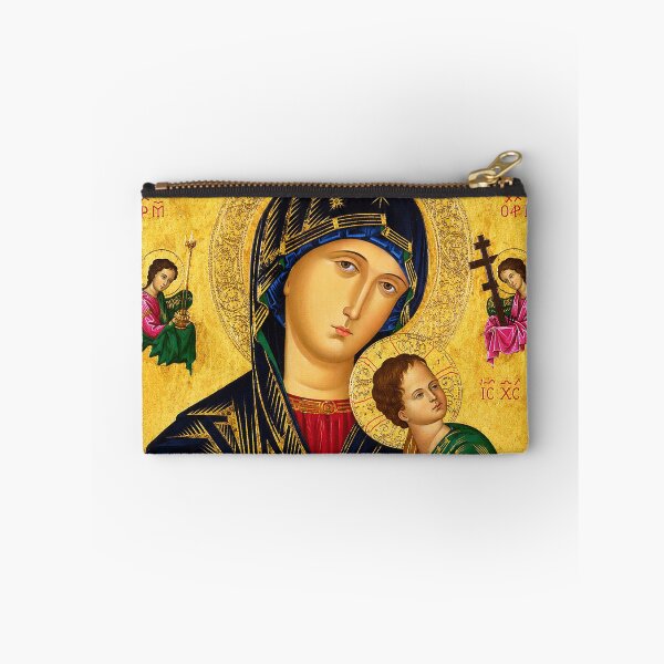 Item preview, Our Lady of Perpetual Help Icon - Mother of Perpetual Succour Catholic Art designed and sold by FaithCreatives.