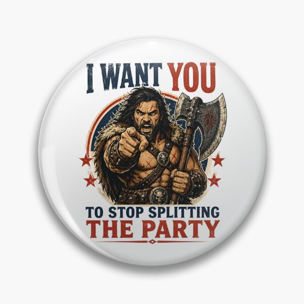 Item preview, I Want You To Stop Splitting The Party Barbarian Graphic designed and sold by Fenay Designs.