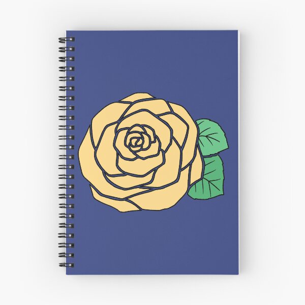 Item preview, Yellow Rose Flower With Green Leaves Illustration designed and sold by ubborn.