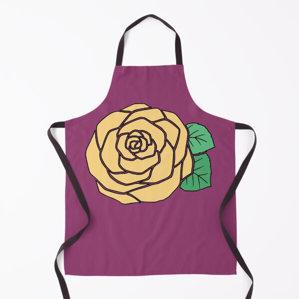 Item preview, Yellow Rose Flower With Green Leaves Illustration designed and sold by ubborn.