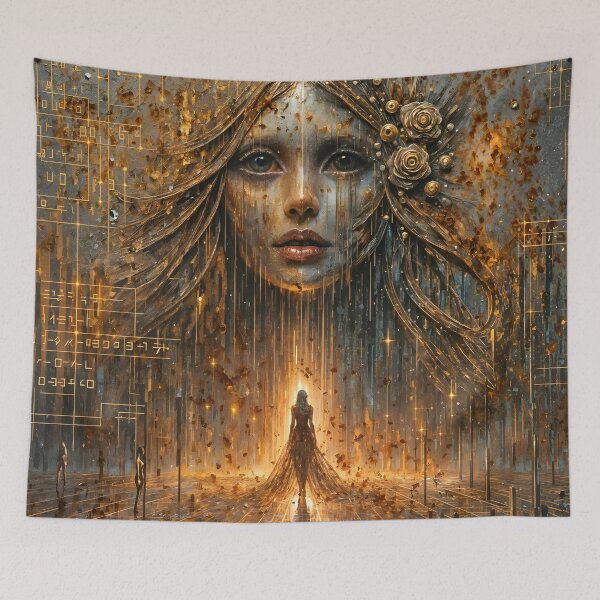 Item preview, Infinite Mysteries - Rusty Metal designed and sold by HarlequinDreams.
