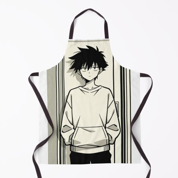 Item preview, Portrait - Young man beige hoodie tired indoor designed and sold by AnimeShin.