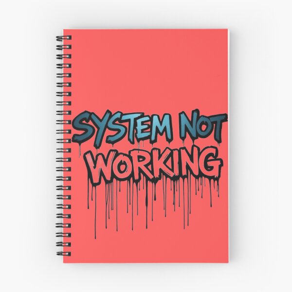 Item preview, SYSTEM NOT WORKING designed and sold by HappyPrintCo.
