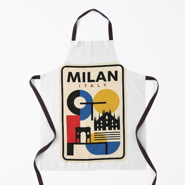 Item preview, Milan Italy Geometric Bauhaus Travel Poster Style designed and sold by k3rstman1.