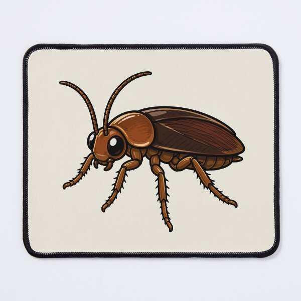 Item preview, Detailed Cockroach Insect Pest Control Exterminator Bug Design designed and sold by American Spirit.