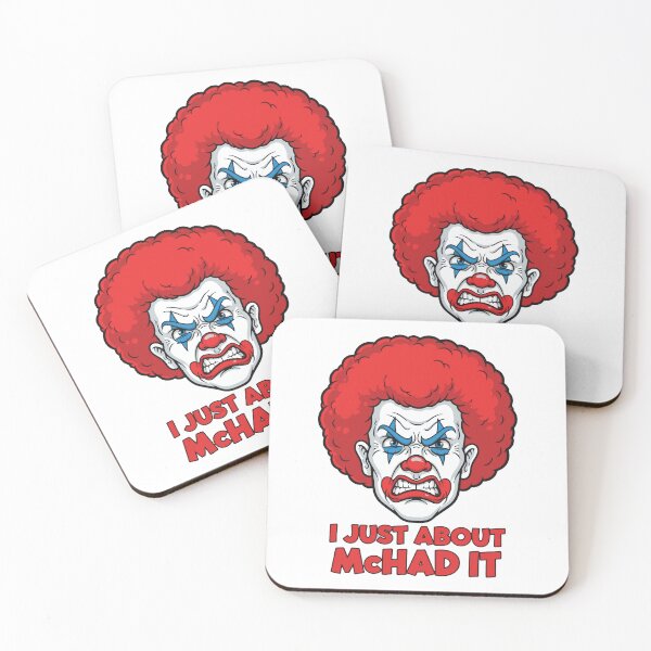 Item preview, I Just About McHad It Clown - Gift for Fast Food Workers designed and sold by raedattia.