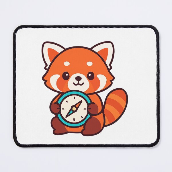 Item preview, Find Your Path Red Panda - Inspirational Sticker designed and sold by foryouandyours.