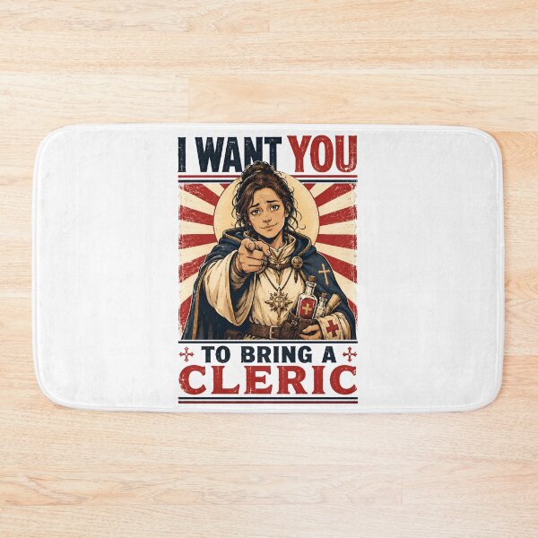 Item preview, I Want You To Bring A Cleric Uncle Sam Parody Design designed and sold by Fenay Designs.
