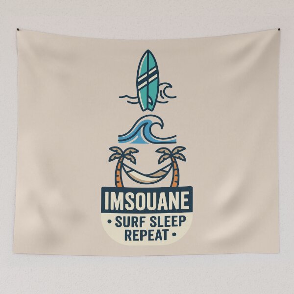 Item preview, Imsouane Morocco, Surf, Tea & Atlantic Coastal Vibes designed and sold by bihtti.
