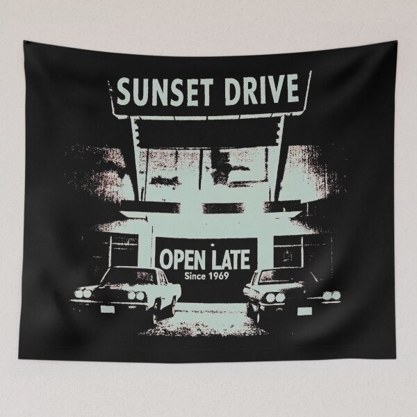 Item preview, 1969 Muscle Car Sunset Drive Xerox Grunge designed and sold by EdGraphy.