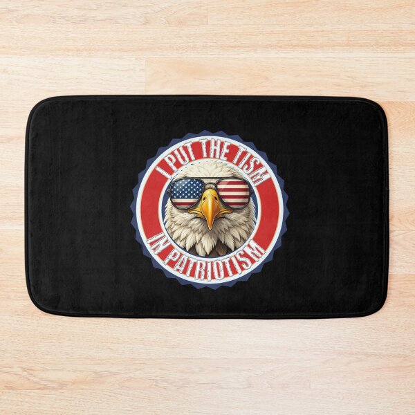 Item preview, I Put The Tism in Patriotism Athletic Eagle designed and sold by TheEndDesign.