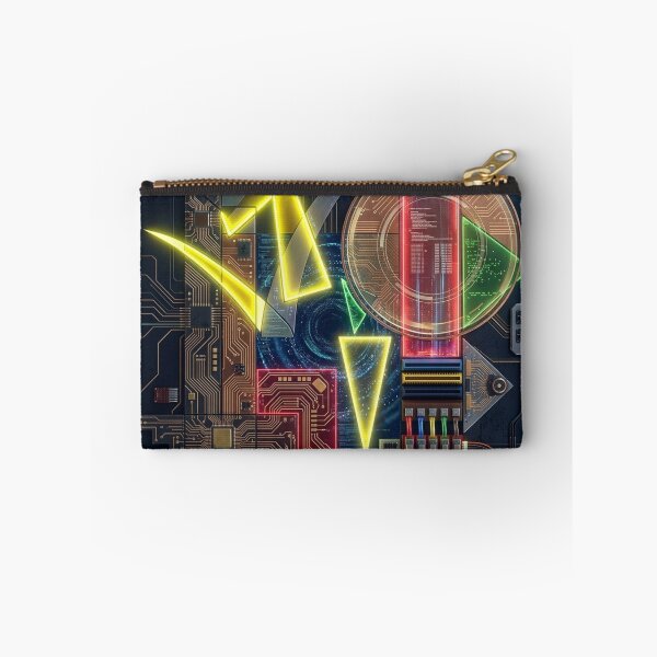 Item preview, Blue Over Multicolored - Reimagining Kandinsky designed and sold by GiroScience.