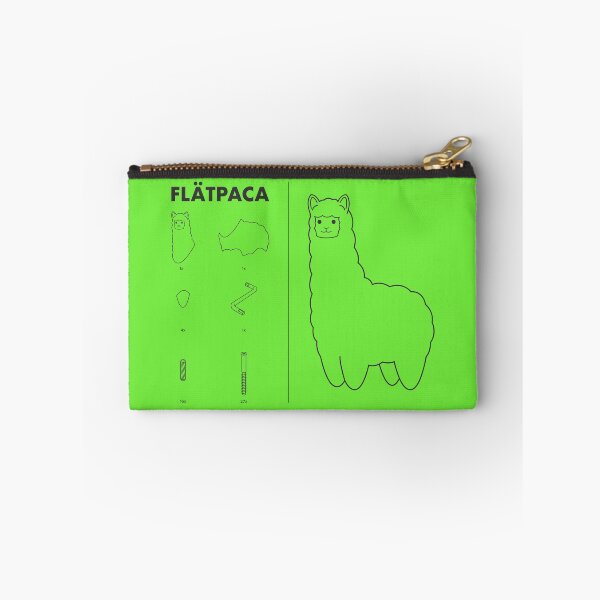 Item preview, Flatpaca flat pack Alpaca - Green designed and sold by animinimal.