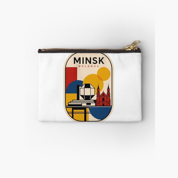Item preview, Retro Geometric Minsk Belarus Cityscape Travel designed and sold by k3rstman1.