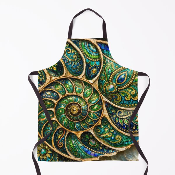 Item preview, Spiral of sea gleam designed and sold by Sigtrix.