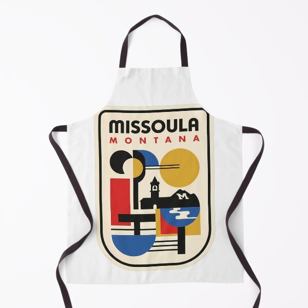 Item preview, Missoula Montana Mid Century Modern Geometric Travel designed and sold by k3rstman1.