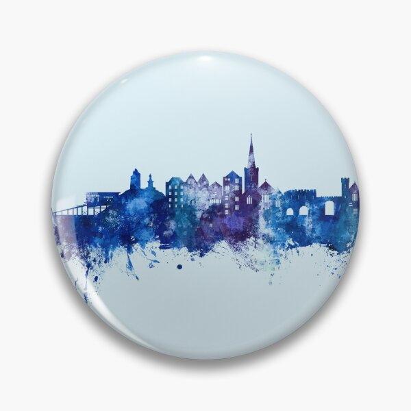 Item preview, Tenby Wales Skyline designed and sold by ArtPrints.