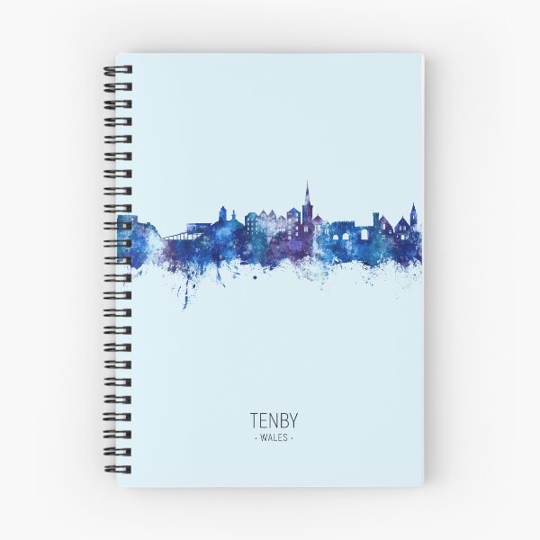 Item preview, Tenby Wales Skyline designed and sold by ArtPrints.