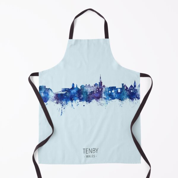 Item preview, Tenby Wales Skyline designed and sold by ArtPrints.