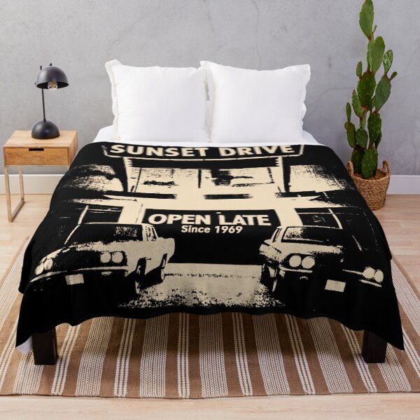 Item preview, 1969 Classic Muscle Car Sunset Drive Beige Grunge designed and sold by EdGraphy.