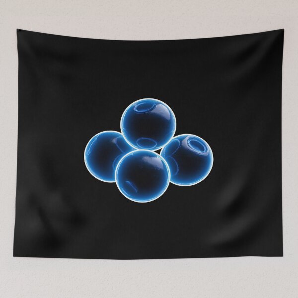 Item preview, Neon Blueberry Glow Cluster Icon v3 designed and sold by daila70.