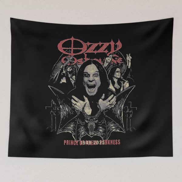 Item preview, Ozzy rock legend album vintage fan art prince of darkness designed and sold by LovPrime.