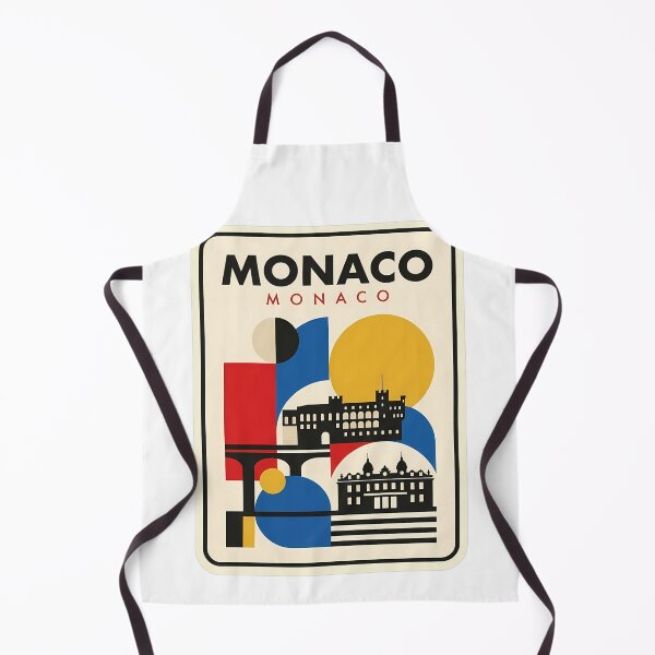 Item preview, Monaco Geometric Bauhaus Style Architecture Landmarks designed and sold by k3rstman1.