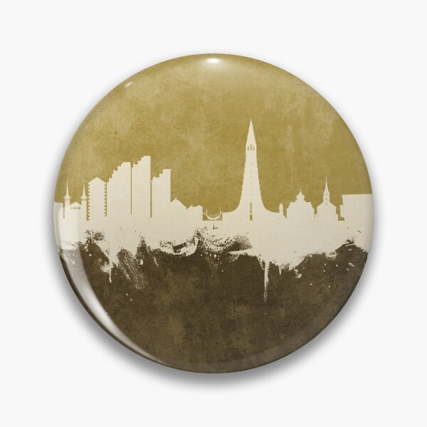 Item preview, Reykjavík Iceland Skyline designed and sold by ArtPrints.