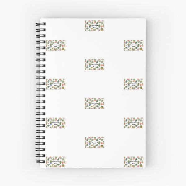 Item preview, Never Enough Green – Cute Houseplants Pattern designed and sold by moodandwearshop.