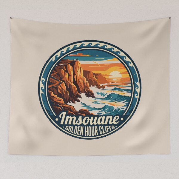 Item preview, Imsouane Morocco, Surf, Tea & Atlantic Coastal Vibes designed and sold by bihtti.
