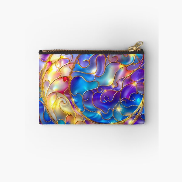 Item preview, Celestial Night Sky Stain Glass Art designed and sold by MargaretWiktor.
