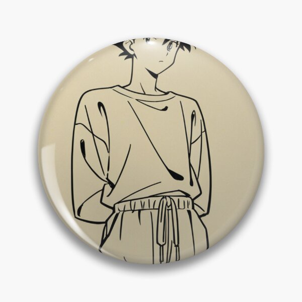 Item preview, Portrait - Young man relaxed with hands behind back designed and sold by AnimeShin.