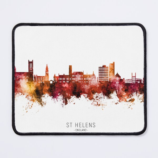 Item preview, St Helens England Skyline designed and sold by ArtPrints.