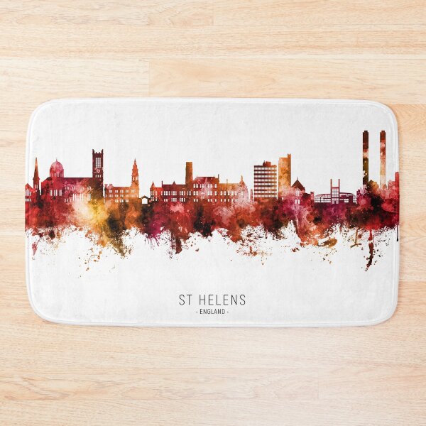 Item preview, St Helens England Skyline designed and sold by ArtPrints.