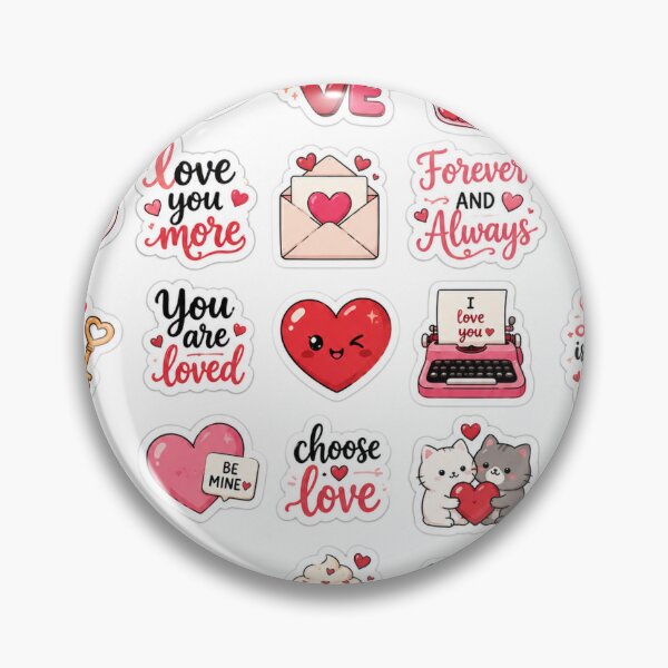 Item preview, Cute Love & Romance Sticker Pack designed and sold by FAZ-DESIGNS.