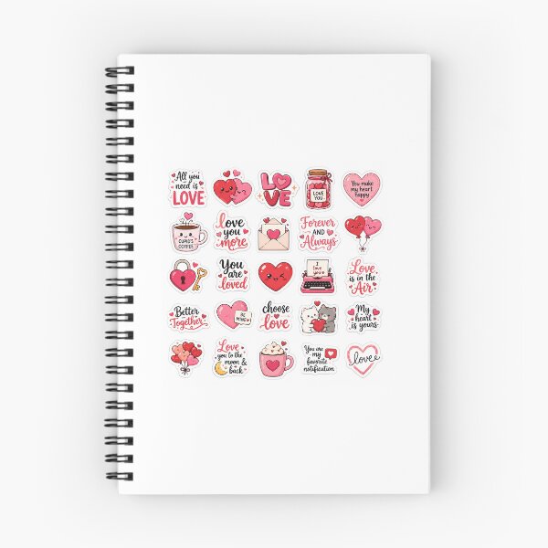 Item preview, Cute Love & Romance Sticker Pack designed and sold by FAZ-DESIGNS.