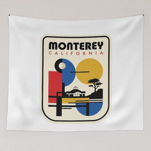 Item preview, Retro Monterey California Mid Century Modern Travel designed and sold by k3rstman1.