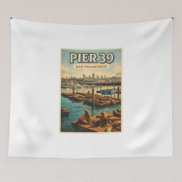 Item preview, Pier 39 designed and sold by BoKev.