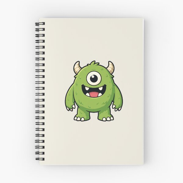 Item preview, Cute Green One Eyed Monster Funny Cartoon Creature Design designed and sold by American Spirit.