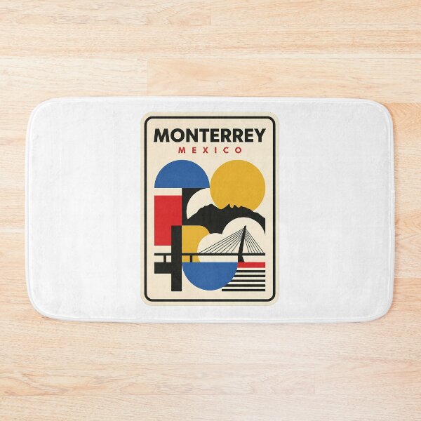 Item preview, Monterrey Mexico Geometric Bauhaus Skyline designed and sold by k3rstman1.