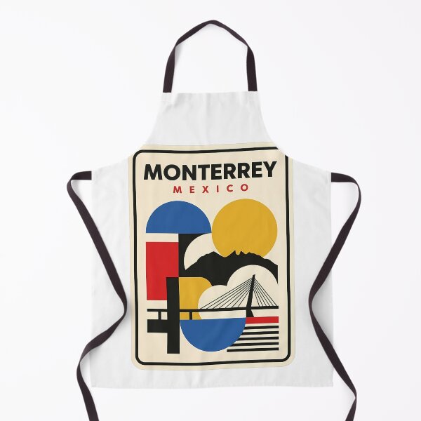 Item preview, Monterrey Mexico Geometric Bauhaus Skyline designed and sold by k3rstman1.