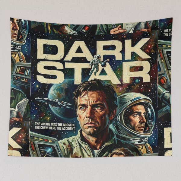 Item preview, The Voyage Was the Mission. The Crew Were the Accident. – Dark Star Fine Art Print designed and sold by Art's Diner.